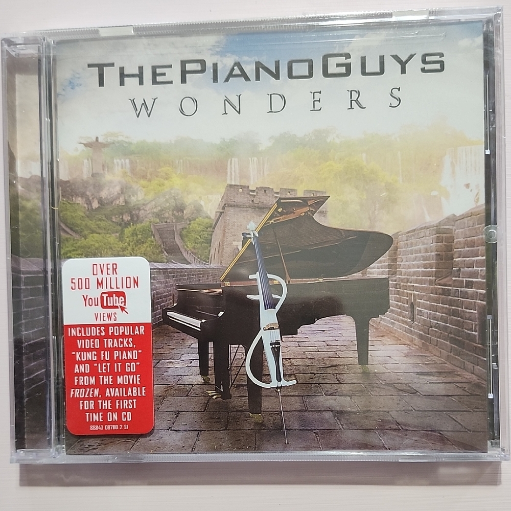 The Piano Guys Wonders CD cello Brand New in Shrink Wrap Let it Go Kung Fu Piano